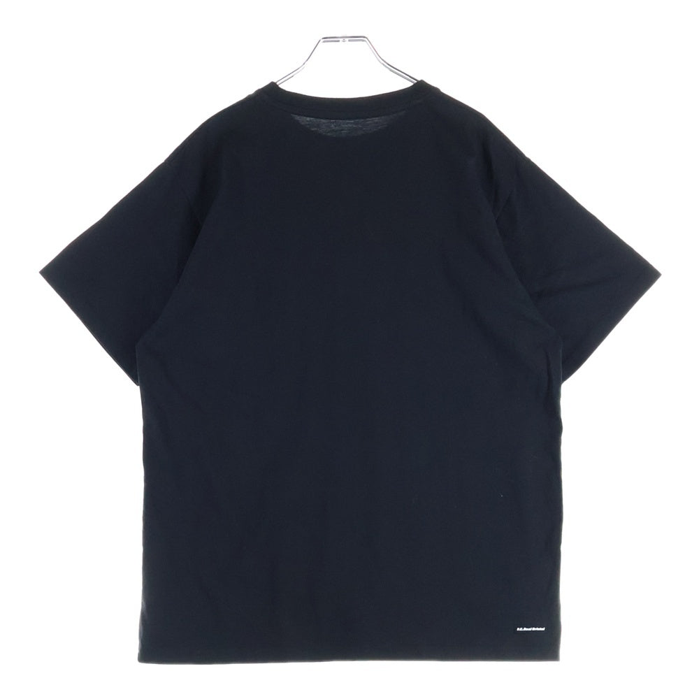 F.C.R.B./F.C.Real Bristol/FCRB(エフシーアールビー/エフシーレアルブリストル) 22SS 48 STARS TEE スタープリント 半袖Tシャツ カットソー ブラック FCRB-222077