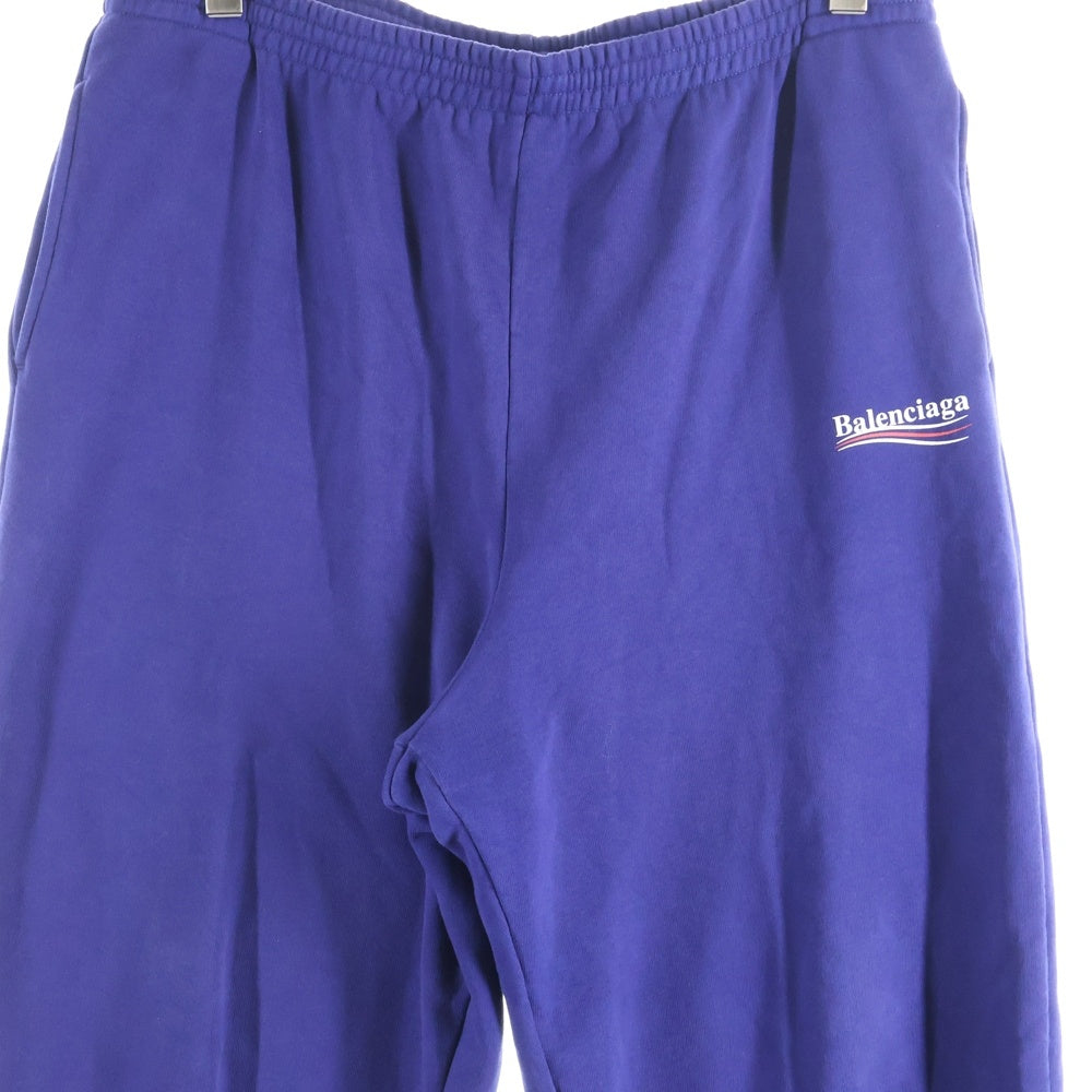 BALENCIAGA(バレンシアガ) キャンペーンロゴ スウェットパンツ ネイビー 508268 TBV14
