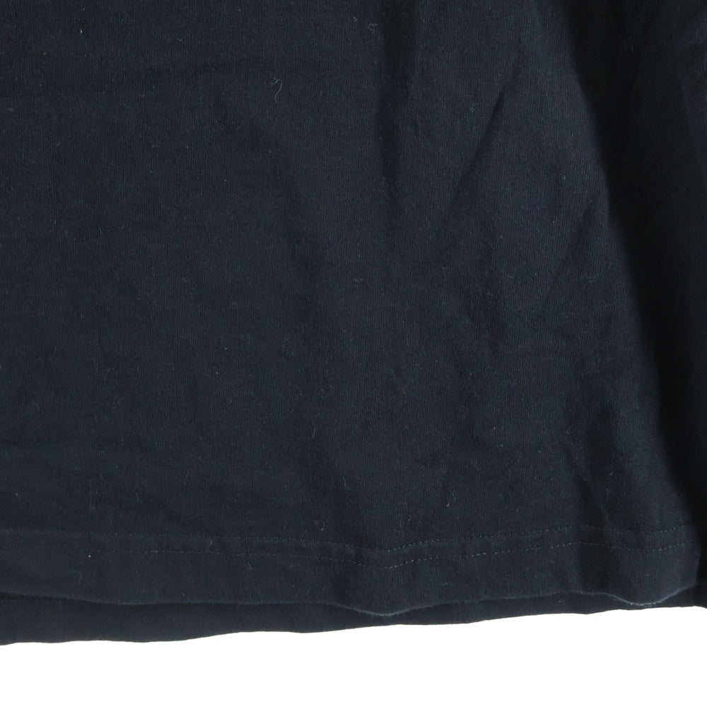 BALENCIAGA(バレンシアガ) BB Logo Print Tee フロントロゴプリント コットン半袖Tシャツ カットソー 556148 TDV51 ブラック