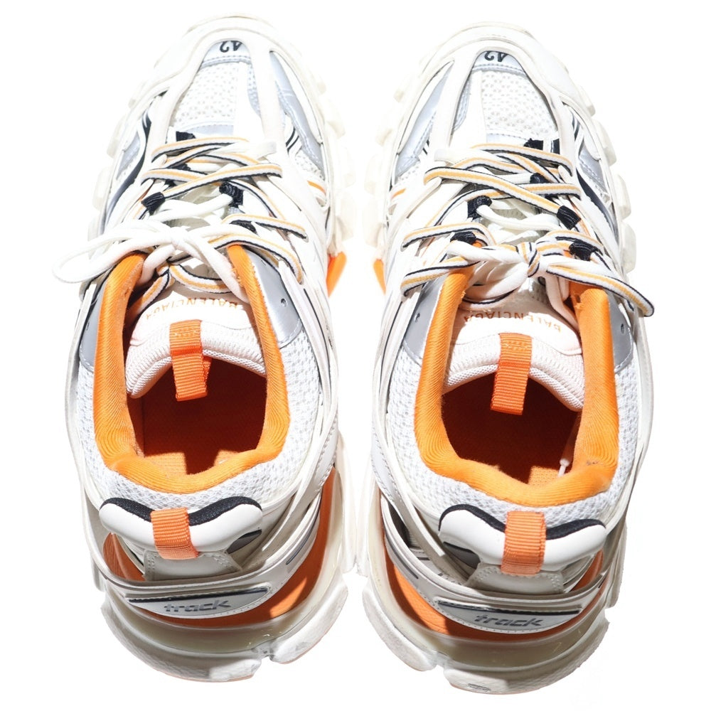 BALENCIAGA(バレンシアガ) TRACK TRAINERS トラック トレーナー ローカットスニーカー ホワイト/オレンジ 542023