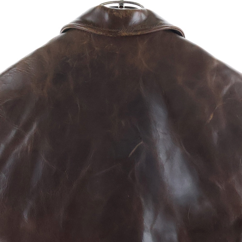 AERO LEATHER(エアロレザー) HERCULES ヘラクレス レザージャケット ブラウン