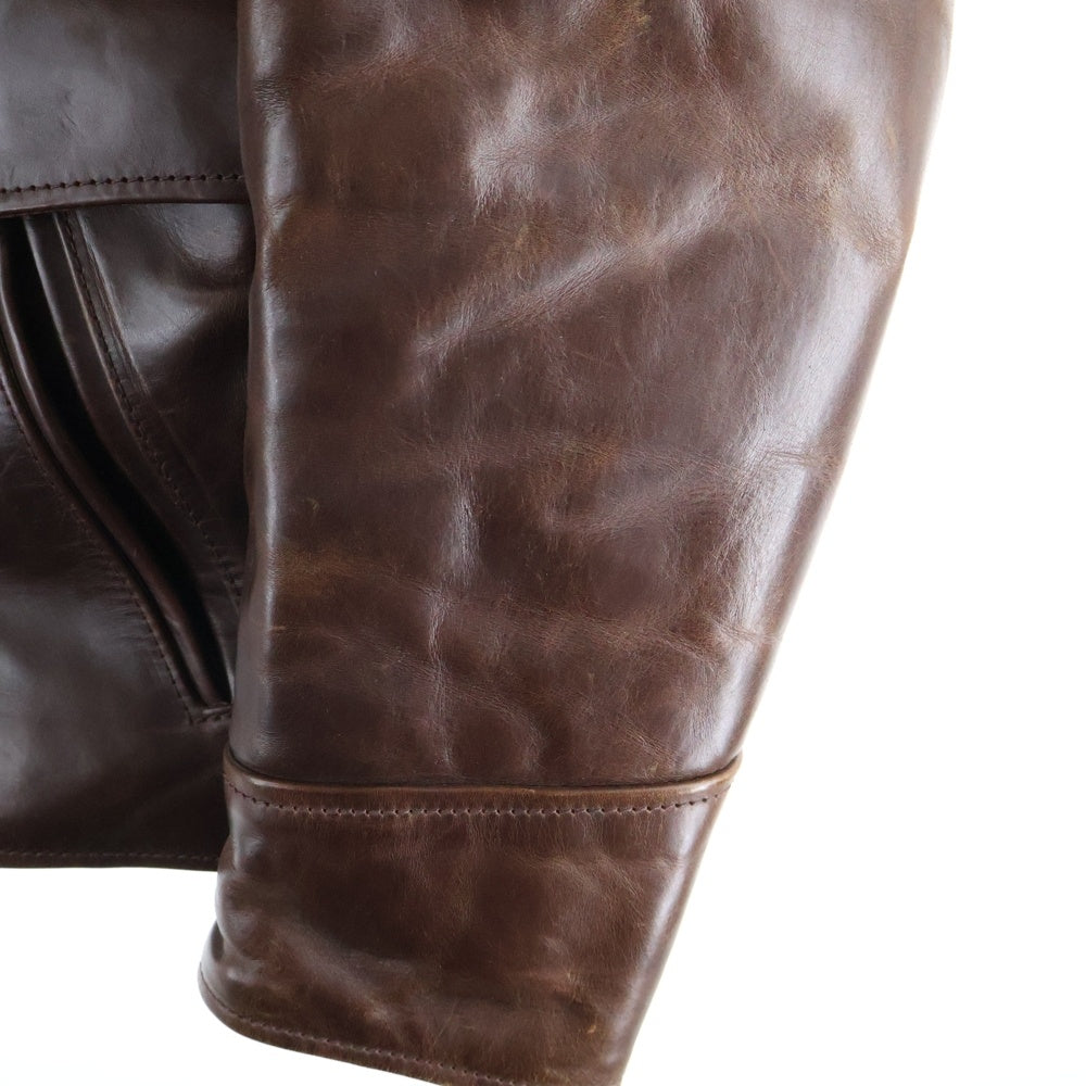 AERO LEATHER(エアロレザー) HERCULES ヘラクレス レザージャケット ブラウン