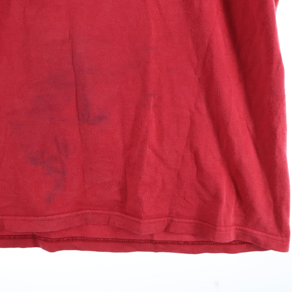 NUMBER (N)INE(ナンバーナイン) 03AW カート期 Pain T-shirt 半袖Tシャツ レッド