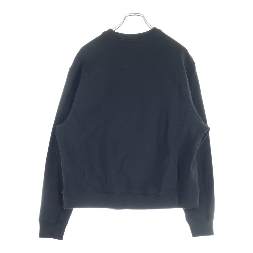 KENZO(ケンゾー) By Verdy Classic Sweat バイベルディー クラシックスウェットトレーナー ロゴフェルト長袖トレーナー FE55SW1464MG-99J ブラック