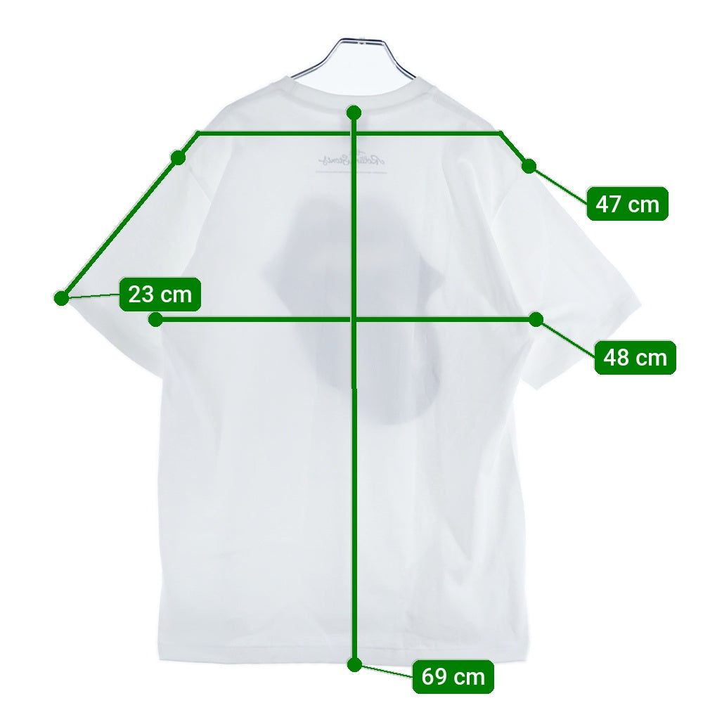 A BATHING APE(アベイシングエイプ) ×Rolling Stones Tee ローリングストーンズ カモフラージュ 迷彩 半袖Tシャツ ホワイト 1L23110908