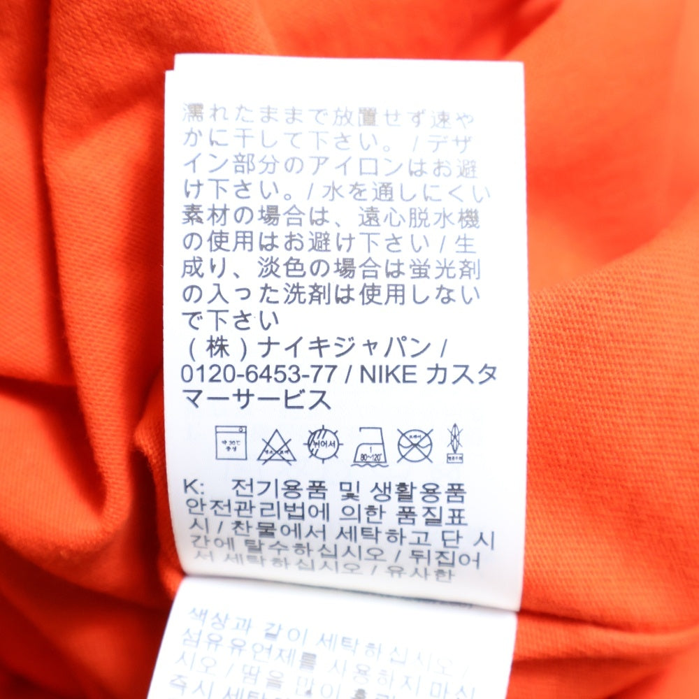 NIKE(ナイキ) JORDAN BRAND M J RARE AIR WSH 85 SS CREW STADIUM ジョーダンブランド ダメージ加工 半袖Tシャツ オレンジ IB3130-673