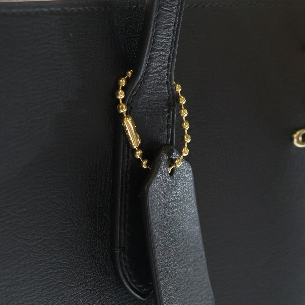 COACH(コーチ) アベニュー キャリーオール トートバッグ ハンドバッグ ブラック F73277