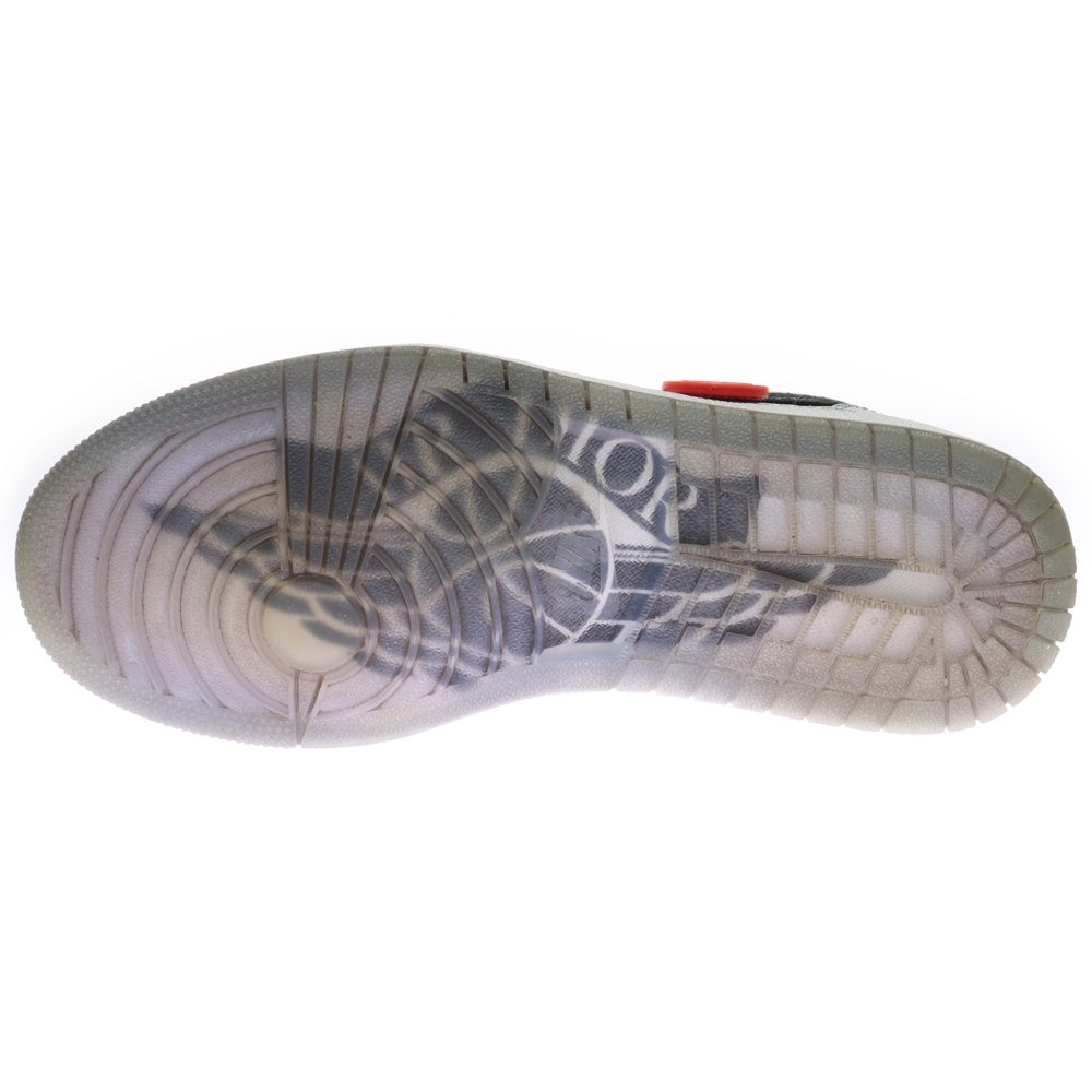 NIKE(ナイキ) ×Dior AIR JORDAN1 LOW OG ディオール オブリーク エアジョーダン1 ローカットスニーカー グレー US8.5/26.5cm CN8608-002 3SN268ZDD