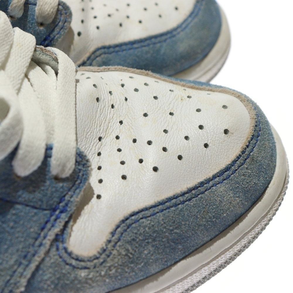 NIKE(ナイキ) AIR JORDAN1 HIGH OG エアジョーダン1 ハイパーロイヤル ハイカットスニーカー ホワイト US9/27cm 705289-100