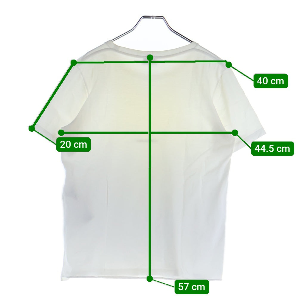 SAINT LAURENT PARIS(サンローランパリ) T-Shirt ロゴプリント 半袖Tシャツ ホワイト 464572 YB2DQ