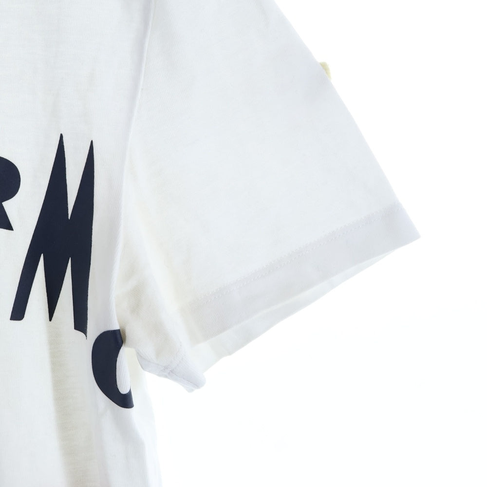 MONCLER(モンクレール) MAGLIA T-SHIRT ロゴプリント 半袖Tシャツ ホワイト E20918048950