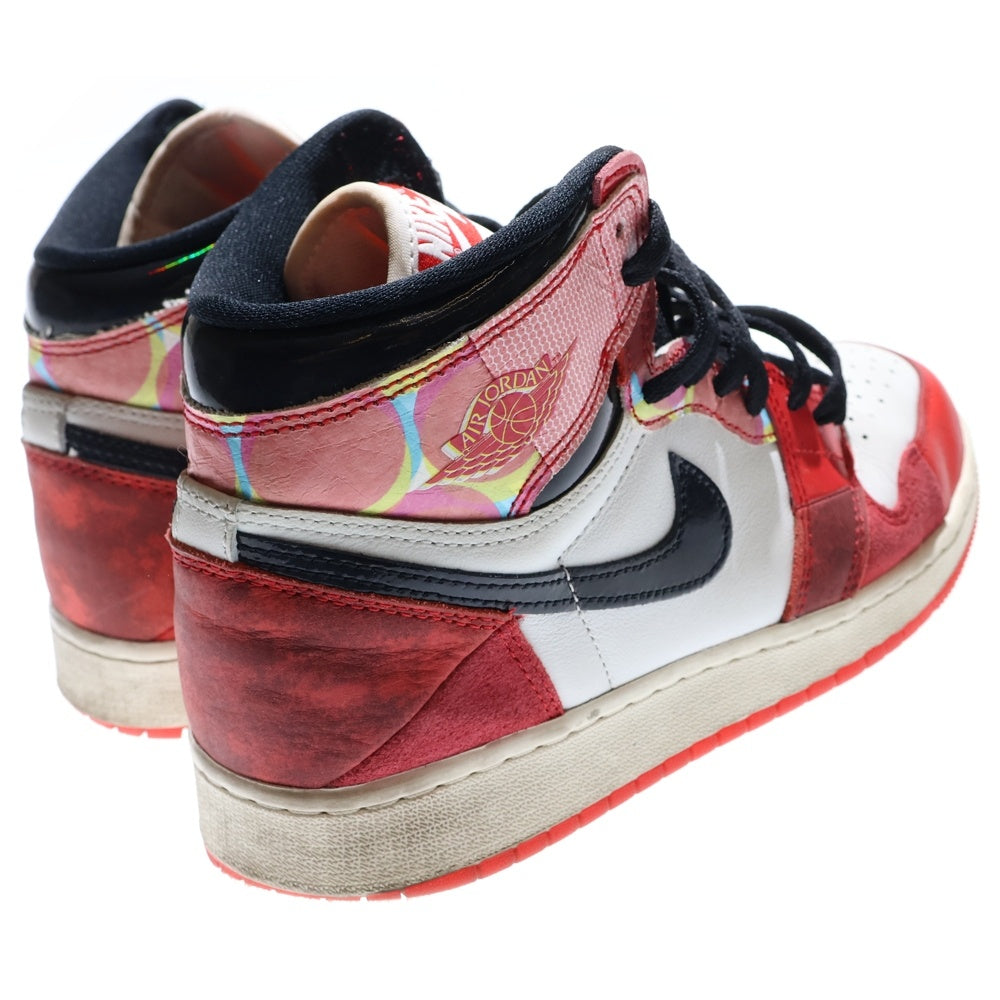 NIKE(ナイキ) GS AIR JORDAN1 HIGH OG SP エアジョーダン1 ネクストチャプター ハイカットスニーカー ホワイト/レッド レディース US7Y/25cm DV1753-601