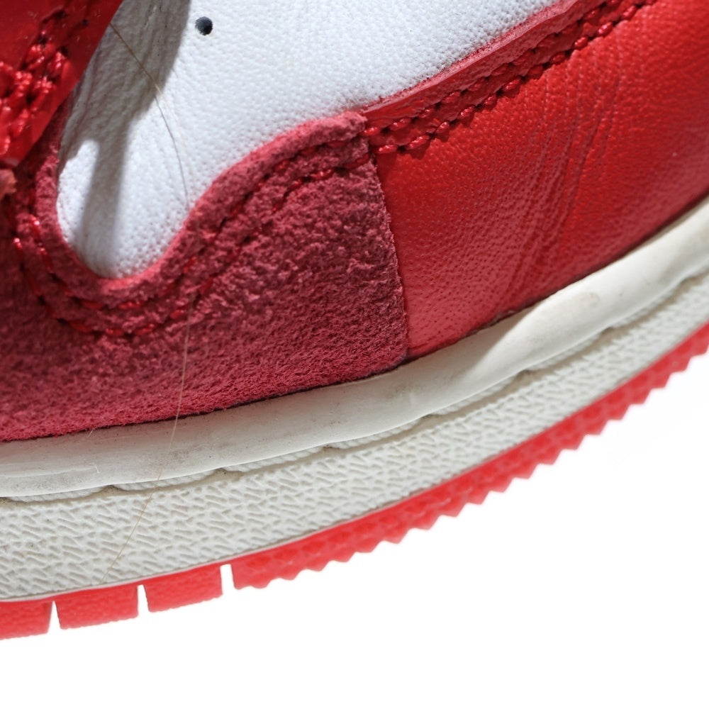 NIKE(ナイキ) GS AIR JORDAN1 HIGH OG SP エアジョーダン1 ネクストチャプター ハイカットスニーカー ホワイト/レッド レディース US7Y/25cm DV1753-601