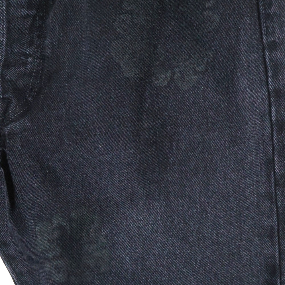 DENIM TEARS(デニムティアーズ) Levi's Denim Pants リーバイス 花柄デニムパンツ ブラック PC9-A1592-0003