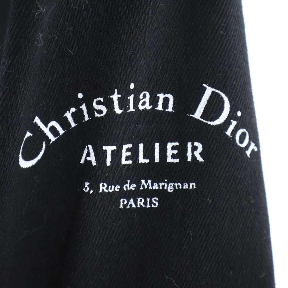 DIOR(ディオール) 18AW Atelier Denim Jacket アトリエロゴ デニムジャケット ブラック 863C414I7293