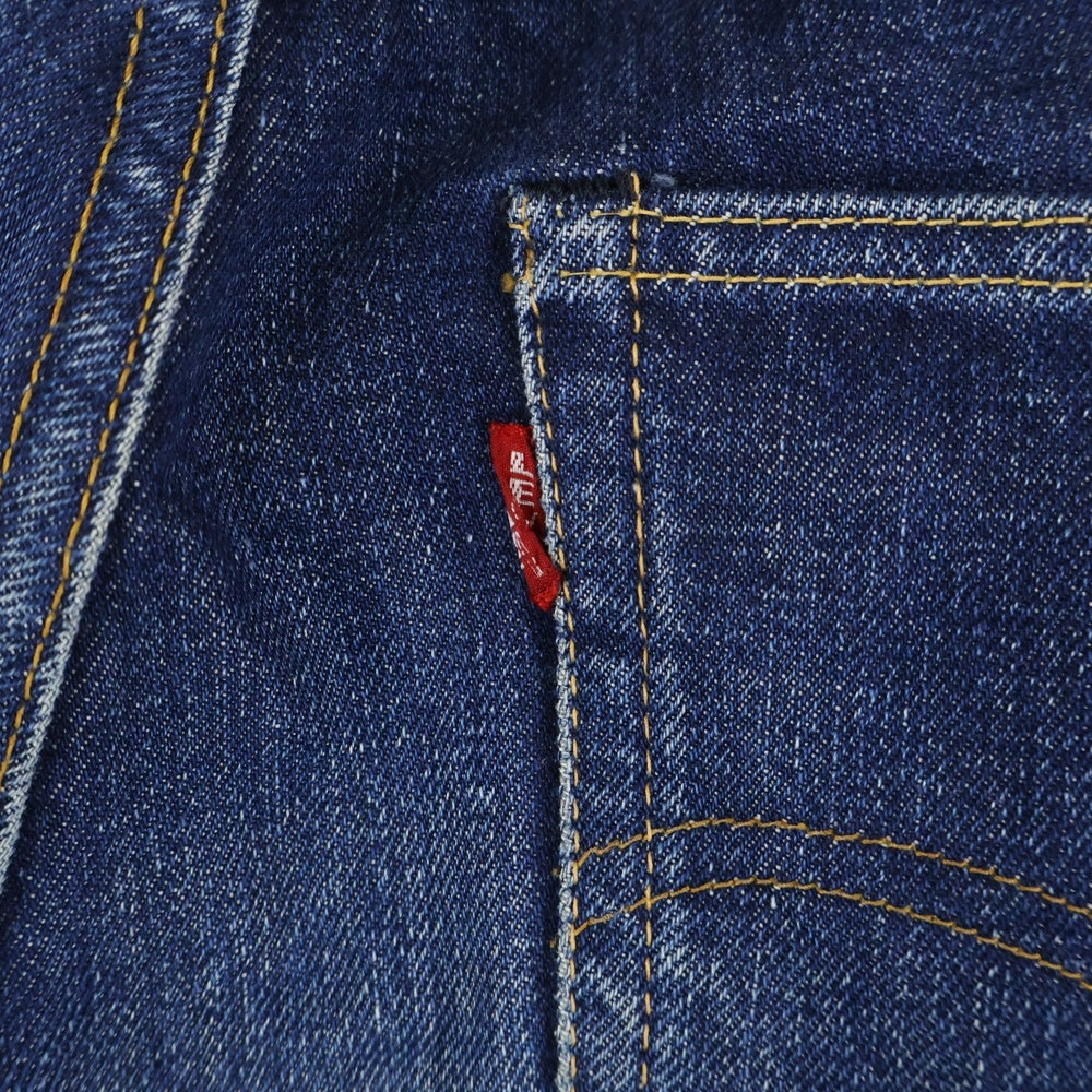 Levi's(リーバイス) 60S 501 BIGE後期 ボタン裏ツメ刻印 ボタンフライ ストレートデニムパンツ インディゴ