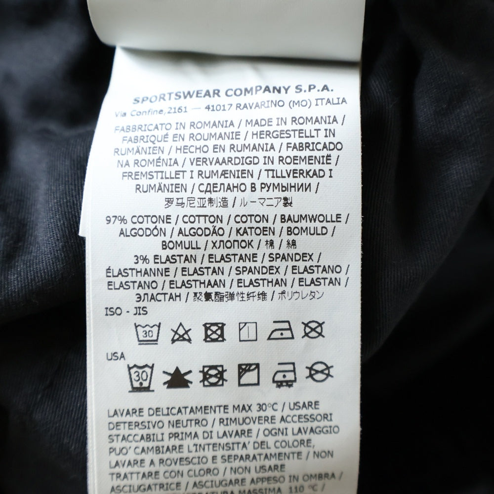 STONE ISLAND(ストーンアイランド) Cargo Pants ロゴワッペン カーゴパンツ ブラック 761531303