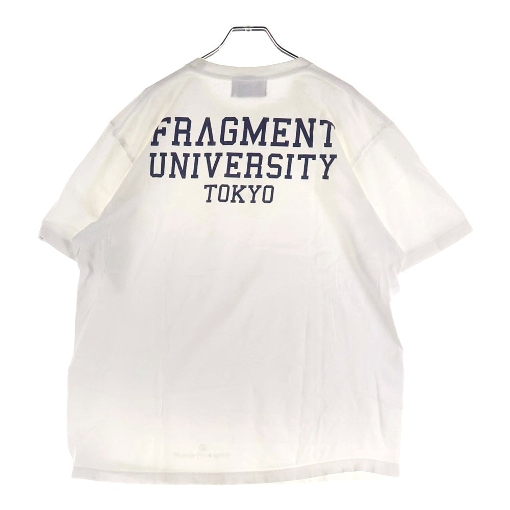 FRAGMENT DESIGN(フラグメントデザイン) FRAGMENT UNIVERSITY TEE 半袖Tシャツ ホワイト FRGMT-T5