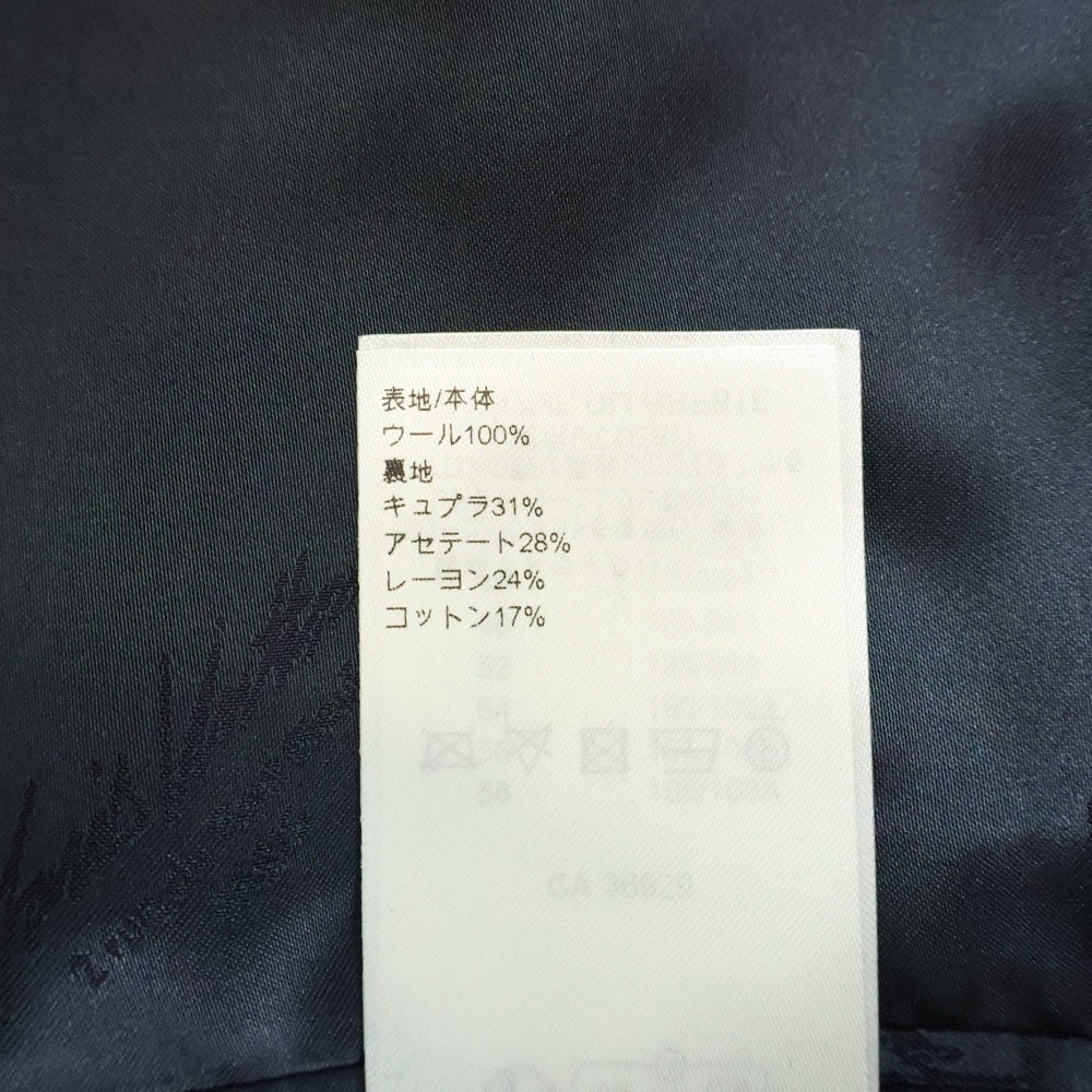 LOUIS VUITTON(ルイヴィトン) 24AW ロゴ総柄 テーラードウールブルゾン ブラック RM242MF DLI HRFB1E