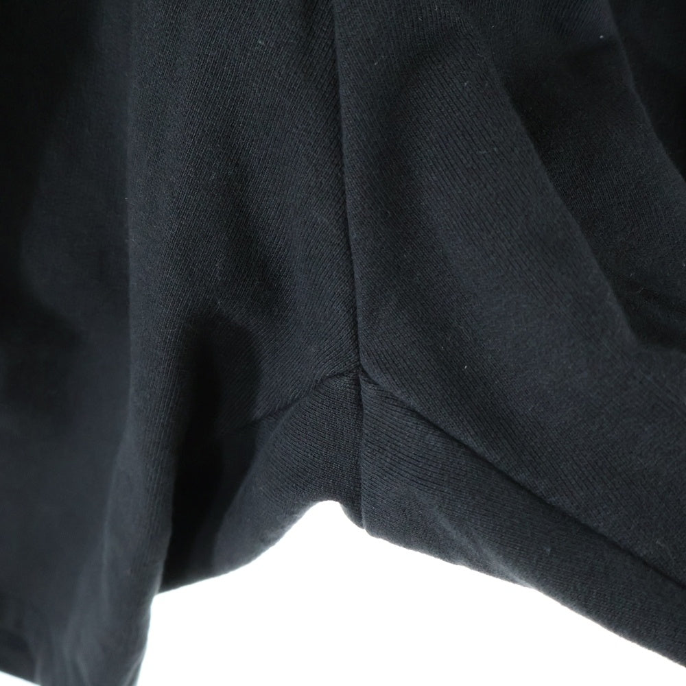 ANCELLM(アンセルム) TUCK SWEAT SHORTS ワイドスウェット ハーフパンツ ショートパンツ ブラック ANC-PT81