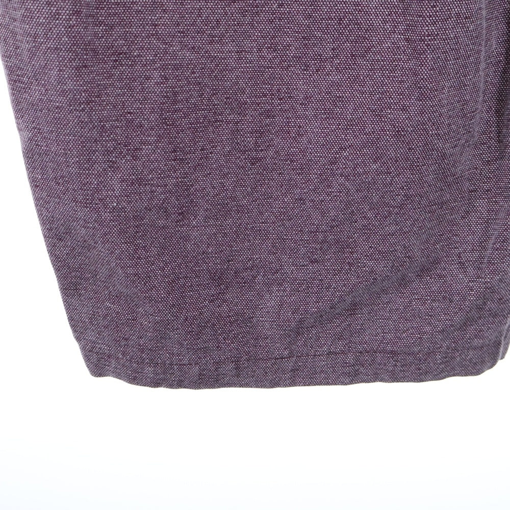 AURALEE(オーラリー) WASHED ORGANIC CANVAS BELTED PANTS ウォッシュド オーガニックキャンバスパンツ パープル A24AP03HG