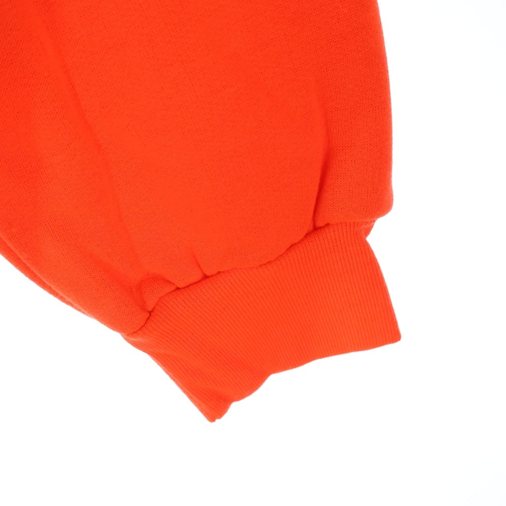 CHROME HEARTS(クロムハーツ) OLD Scroll Logo Thermal Hoodie バックスクロールロゴ サーマルフーディー パーカー 裏地サーマル オレンジ