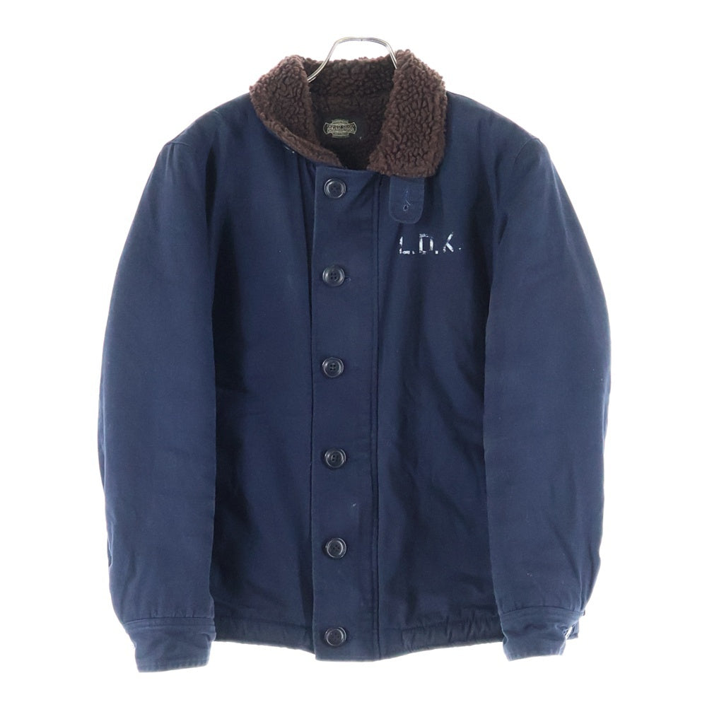 HiLDK(ハイエルディーケー) Deck Jkt 裏地ボア デックジャケット ネイビー