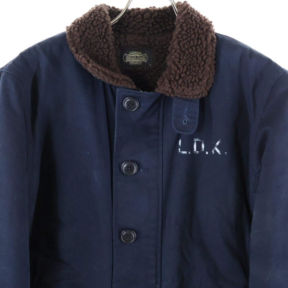 HiLDK(ハイエルディーケー) Deck Jkt 裏地ボア デックジャケット ネイビー