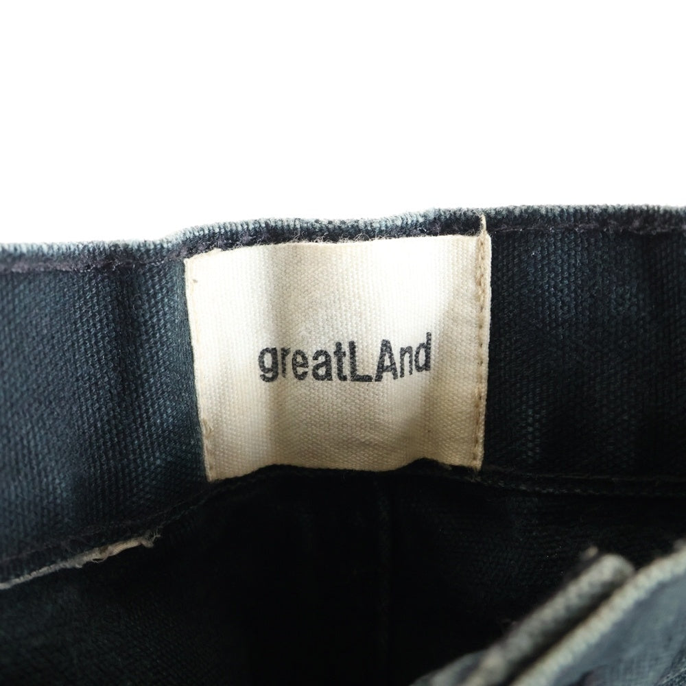 greatLand(グレイトランド) CARHARTT CARPENTER PAINTER DENIM カーハート カーペンター ペインター デニムパンツ ネイビー