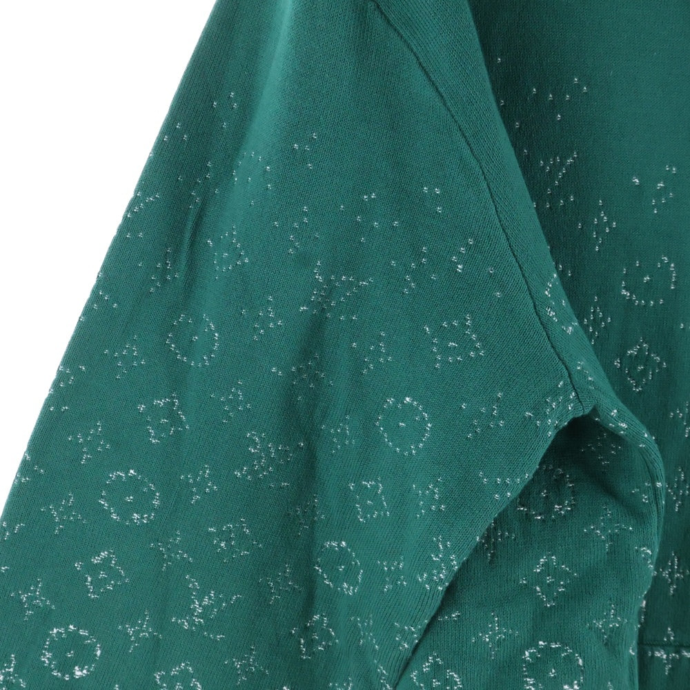 LOUIS VUITTON(ルイヴィトン) 23AW モノグラム グラディエント プルオーバーニットパーカー フーディー グリーン RM232Q USO HNN45W