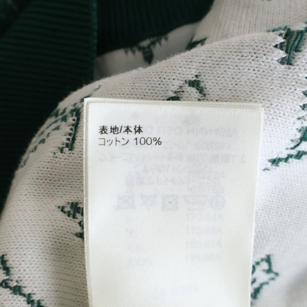 LOUIS VUITTON(ルイヴィトン) 23AW モノグラム グラディエント プルオーバーニットパーカー フーディー グリーン RM232Q USO HNN45W