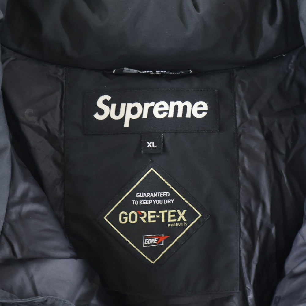 SUPREME(シュプリーム) 21AW GORE-TEX 700 Fill Down Parka ゴアテックス ファーダウンジャケット ブラック