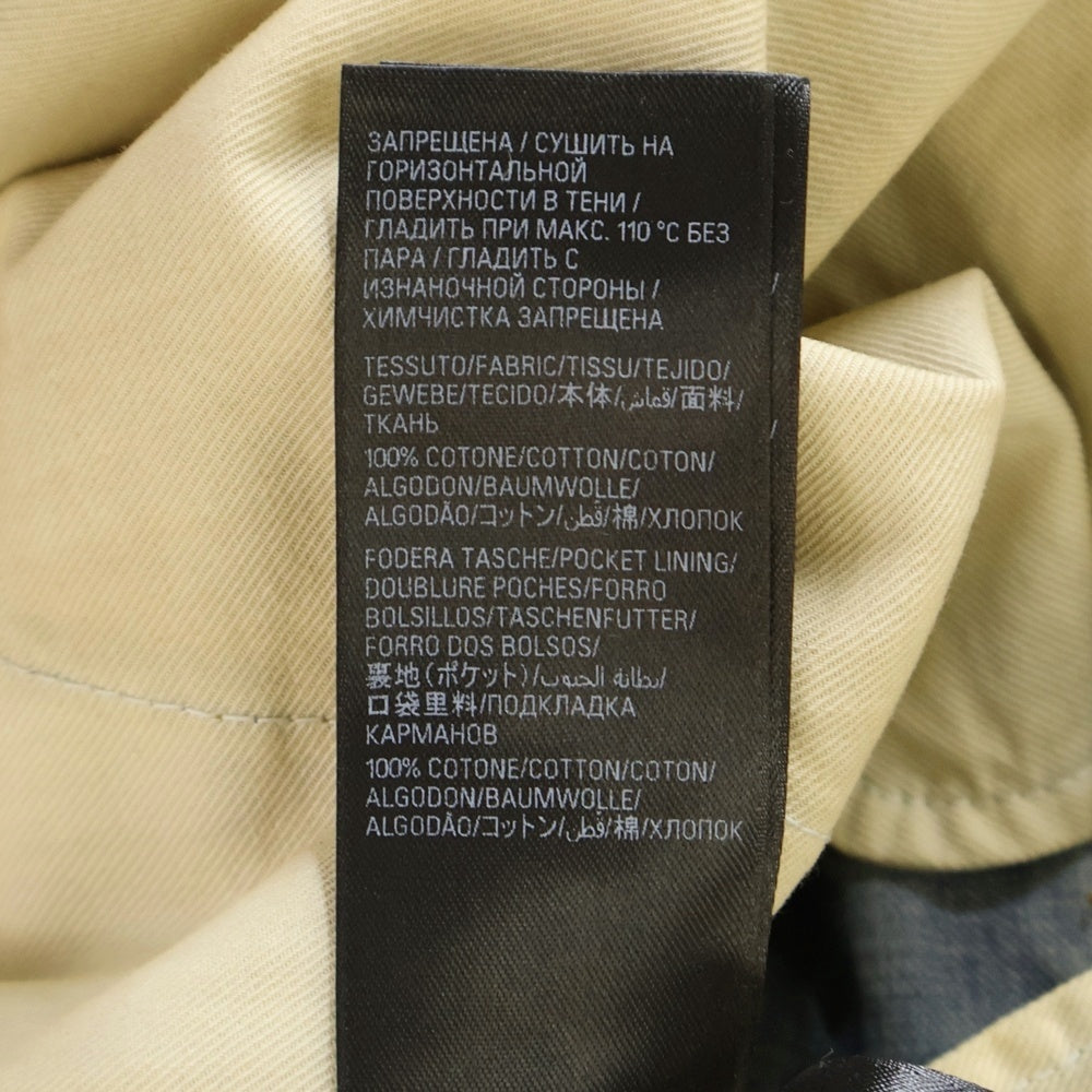 BALENCIAGA(バレンシアガ) Cargo Pants ショーツ切替 デニムカーゴパンツ ハーフパンツ インディゴ 773759 TPW53