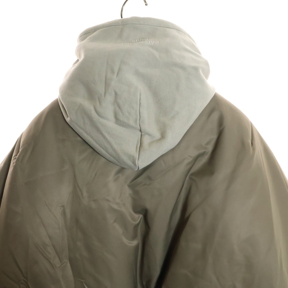BALENCIAGA(バレンシアガ) 23SS Paris All in Bomber Jacket オールインボンバージャケット フーディー ベージュ 746456 TNO27