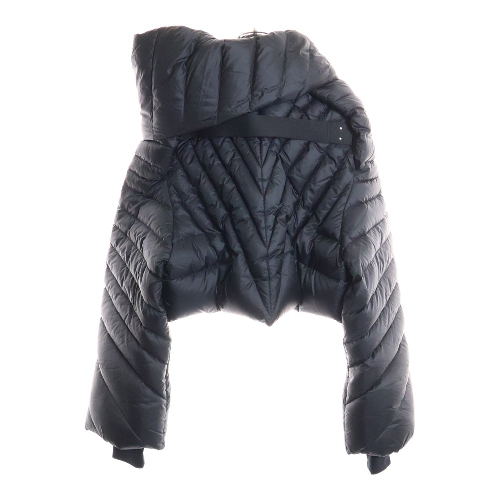 MONCLER(モンクレール) ×Rick Owens RADIANCE CONVERTIBLE リックオウエンス ラディアンス クロップドダウンジャケット ブラック I209N1A00002 M3632