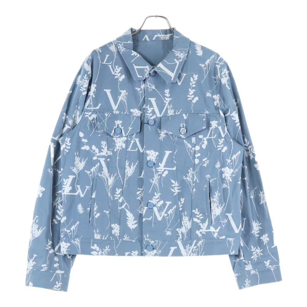LOUIS VUITTON(ルイヴィトン) 22AW LV リーフ総柄 デニムジャケット