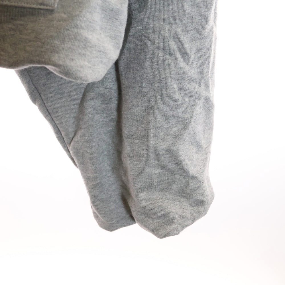 KAIKO(カイコー) CLOUD PARKA リラックスシルエットスウェット ジップアップフーディー グレー KAIKO-25-021