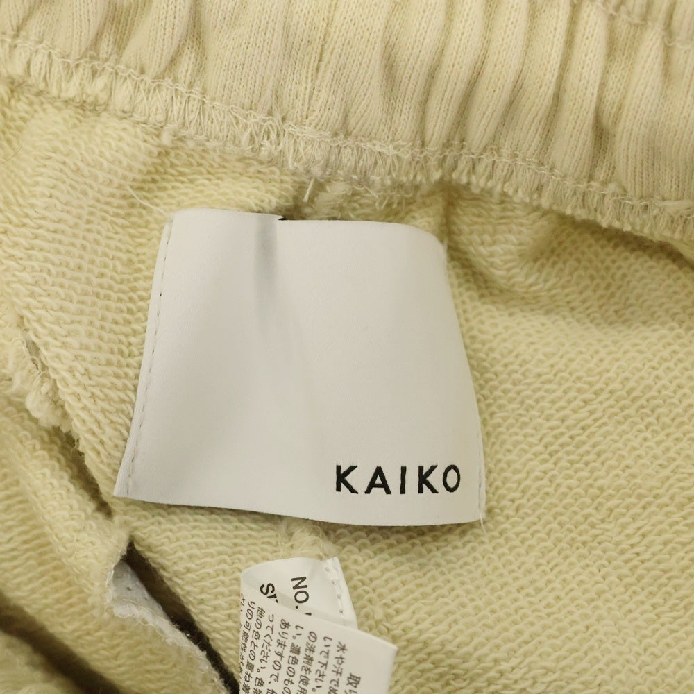 KAIKO(カイコー) CLOUD TROUSER ワイド スウェットパンツ ベージュ KAIKO-25-024