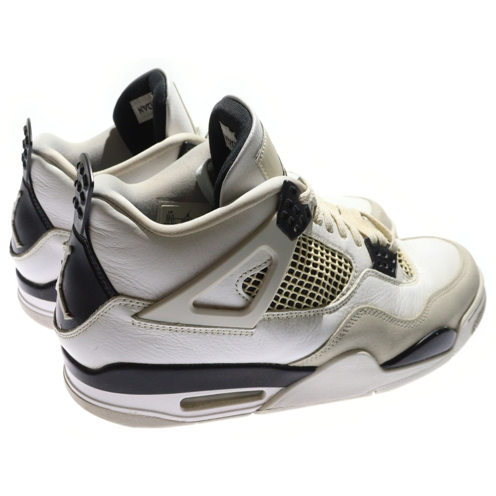 NIKE(ナイキ) AIR JORDAN4 MILITARY BLACK DH6927-111 エアジョーダン ハイカットスニーカー ミリタリーホワイト US10.5/28.5cm DH6927-111
