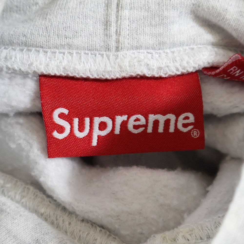 SUPREME(シュプリーム) 22SS Bling Box Logo Hooded Sweatshirt Black ボックスロゴフーディ プルオーバースウェットパーカーホワイト