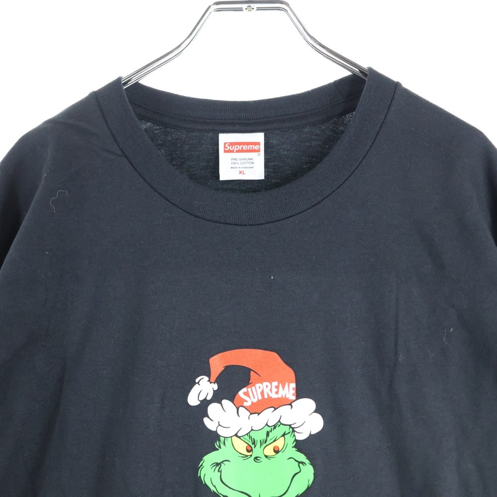 SUPREME(シュプリーム) 24AW Grinch Tee グリンチ 半袖Tシャツ ブラック