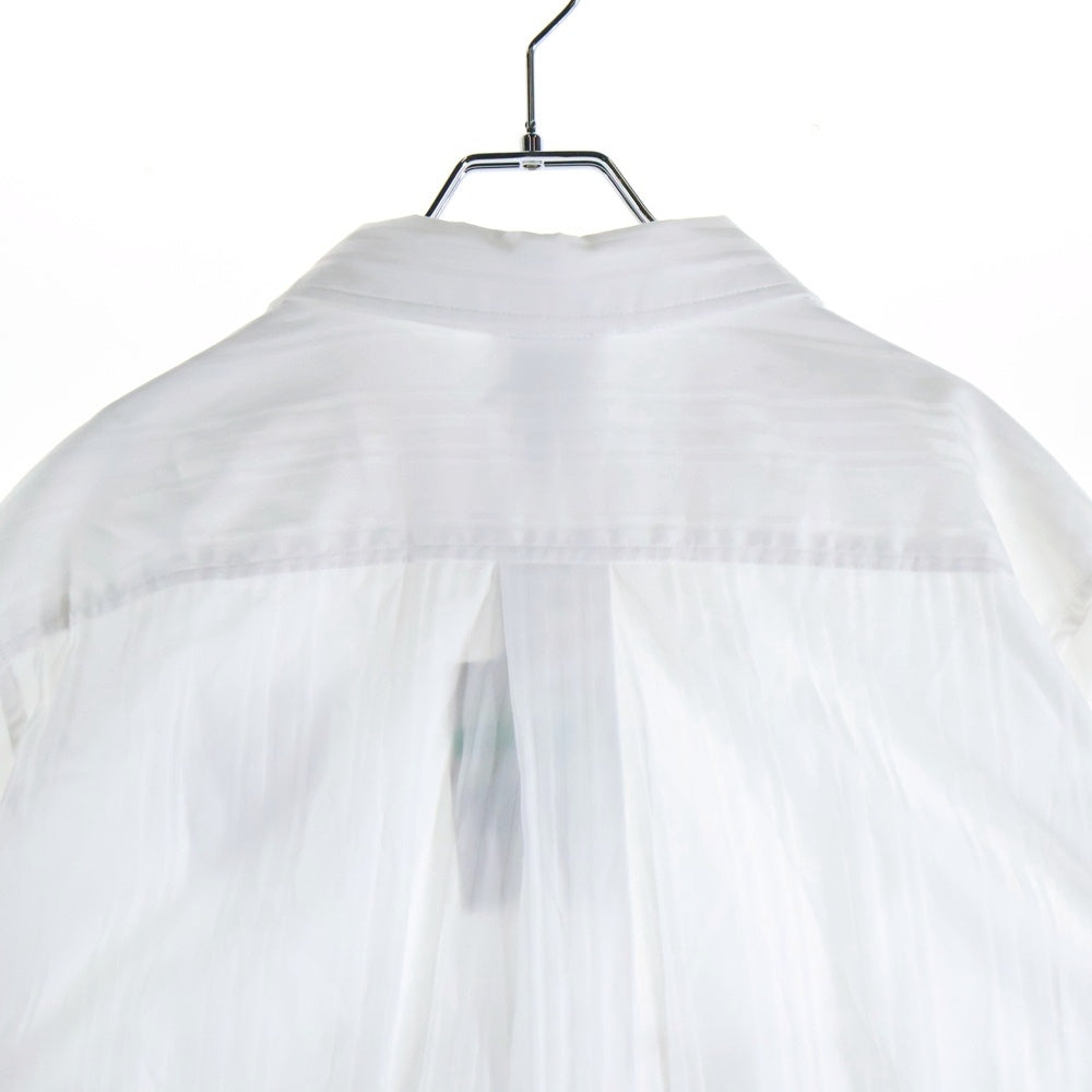 MARTINE ROSE(マーティンローズ) ×NIKE Dress Shirt ナイキ ストライプ長袖シャツ ホワイト DV0848-100