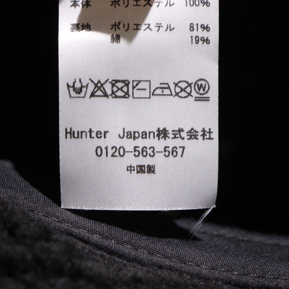 HUNTER(ハンター) INTREPID BUCKET HAT ボアバケットハット 帽子 ブラック HR10102-BLK-ONE