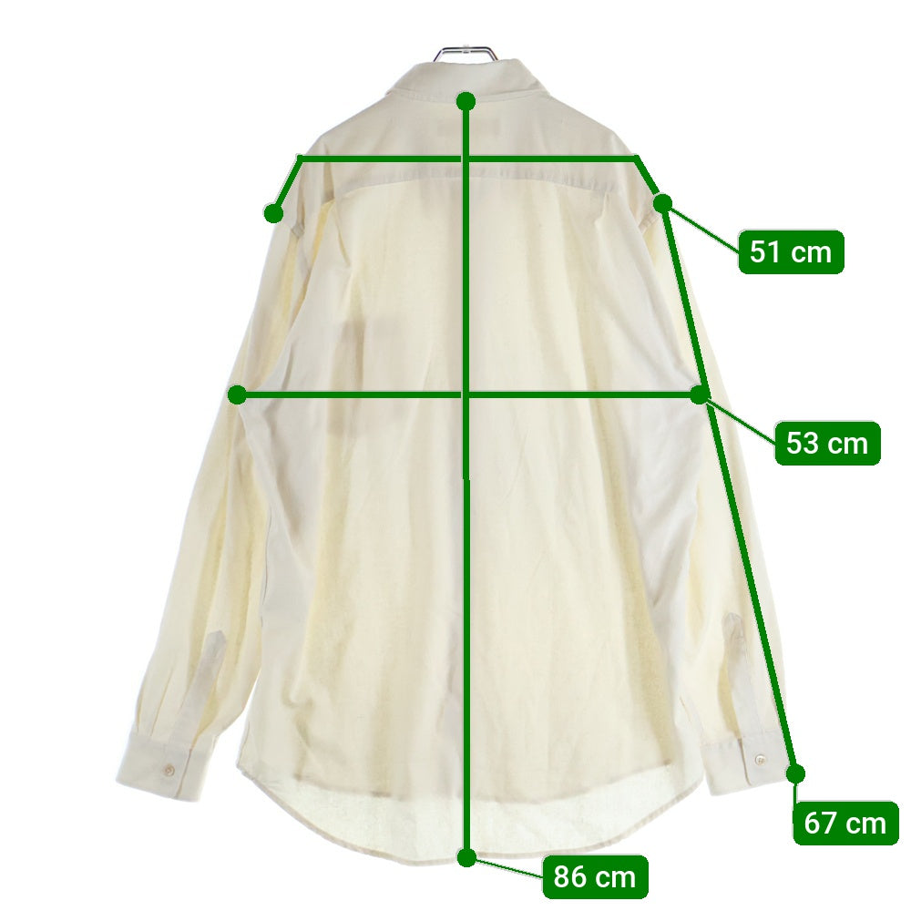 OUR LEGACY(アワーレガシー) Classic Shirt クラシック 長袖シャツ アイボリー