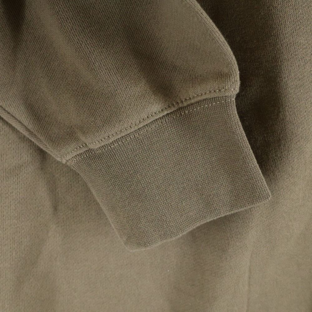 FEAR OF GOD ESSENTIALS(フィアオブゴッド エッセンシャルズ) HOODIE フェルトロゴ プルオーバースウェットパーカー フーディー ブラウン