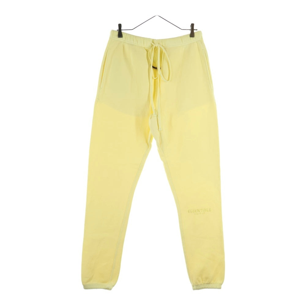 FEAR OF GOD ESSENTIALS(フィアオブゴッド エッセンシャルズ) SWEAT PANTS ロゴ刺繍 スウェットパンツ イエロー