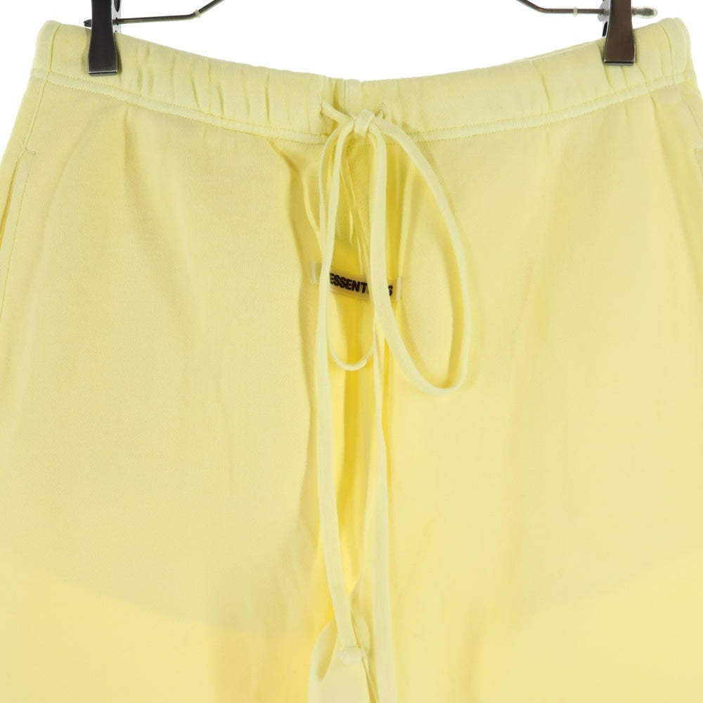 FEAR OF GOD ESSENTIALS(フィアオブゴッド エッセンシャルズ) SWEAT PANTS ロゴ刺繍 スウェットパンツ イエロー