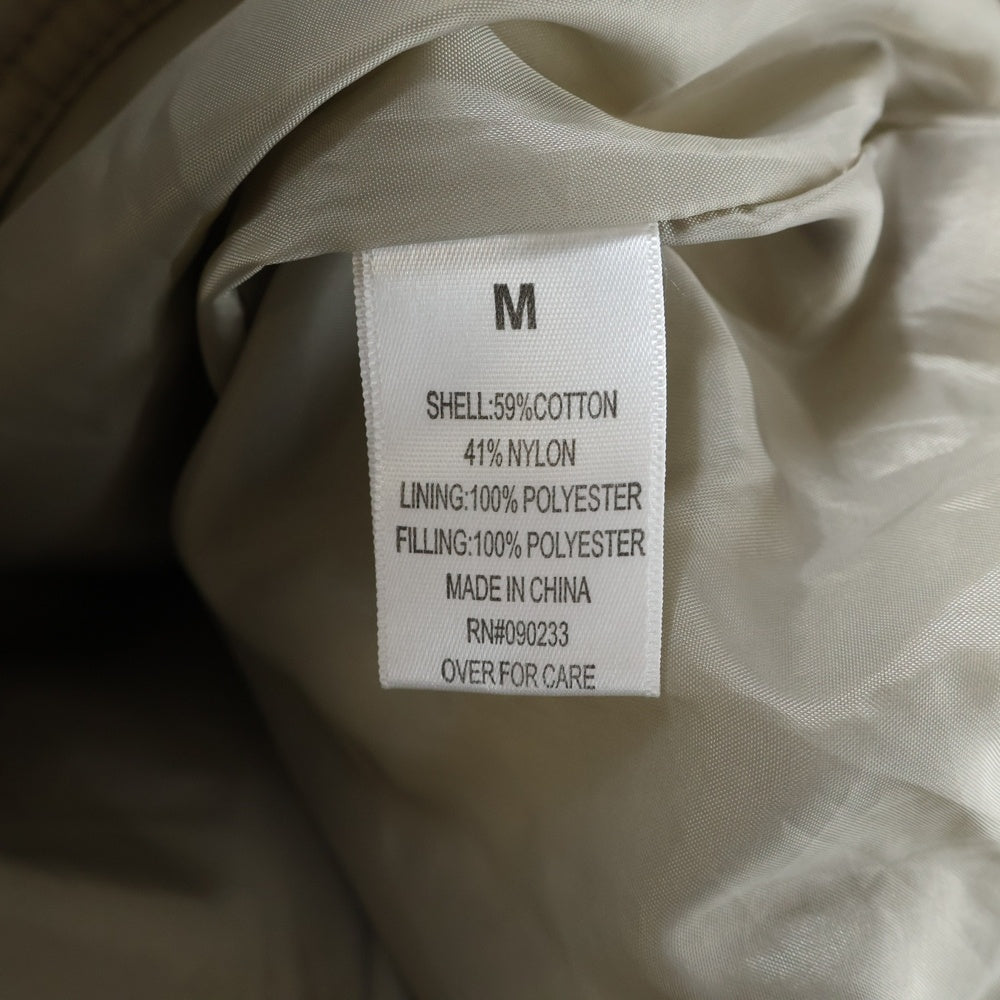 FEAR OF GOD ESSENTIALS(フィアオブゴッド エッセンシャルズ) PUFFER JACKET 中綿 パッファージャケット ベージュ