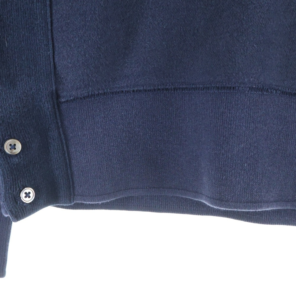 THOM BROWNE(トムブラウン) 4Bar Classic Sweatshirt クルーネックスウェットトレーナー ネイビー MJT021H-00535461