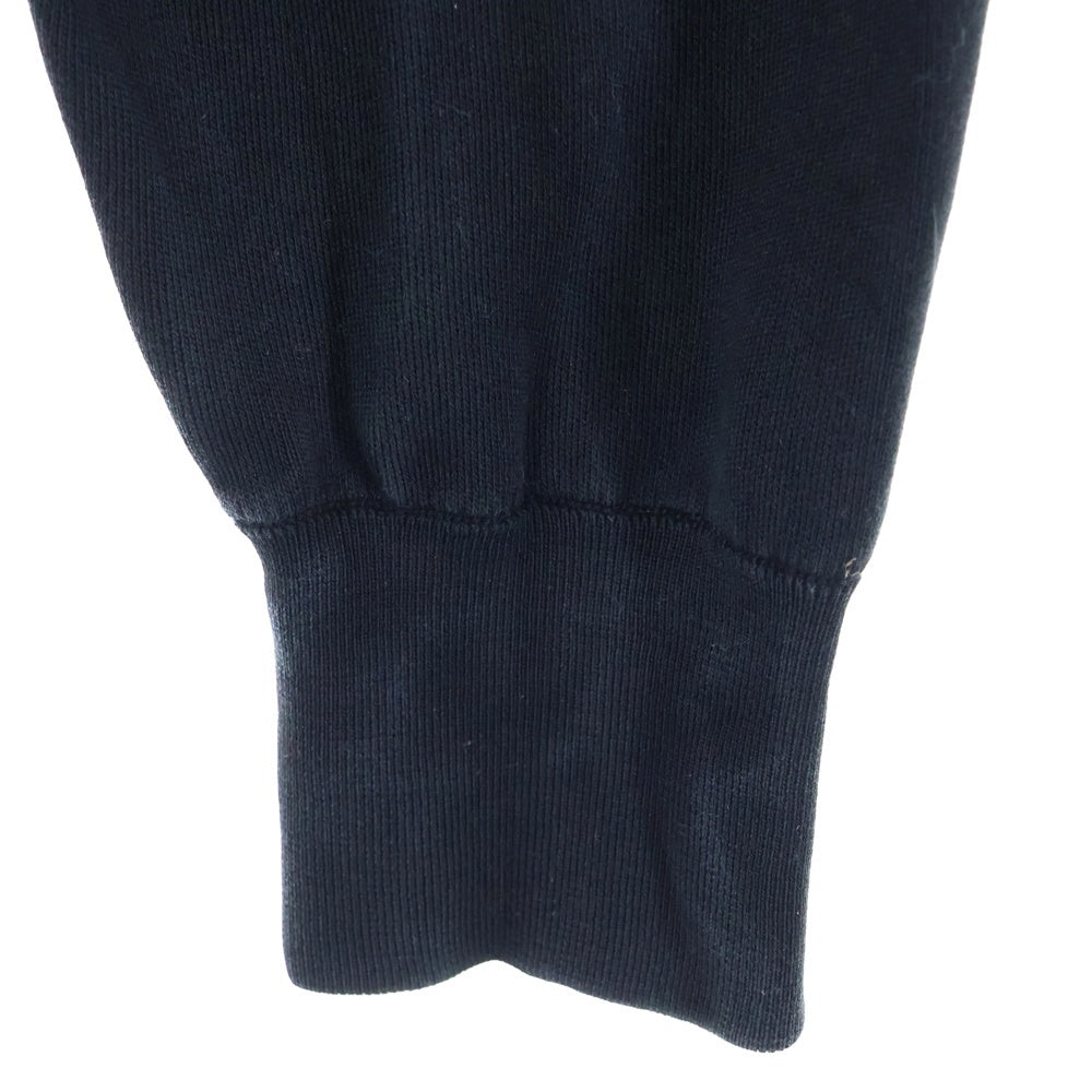 DOLCE & GABBANA(ドルチェアンドガッバーナ) Silk Sukull Cardigan スカル総柄 シルクニットカーディガン ブラック